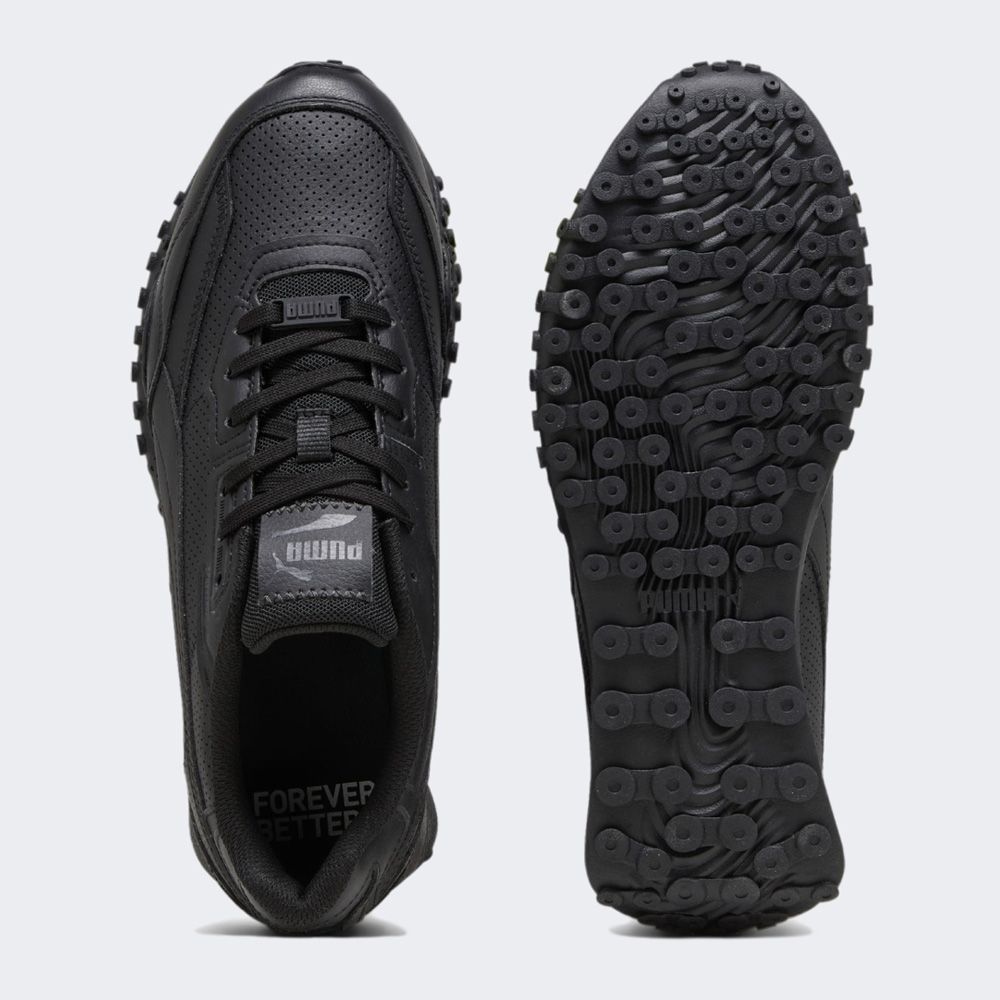 Купить Мужские кроссовки Puma Blacktop Rider Leather - 393823-02 в