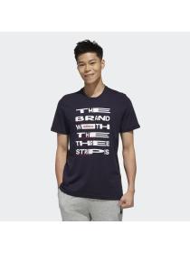 Мужская футболка Adidas Distorted Font - FM6289