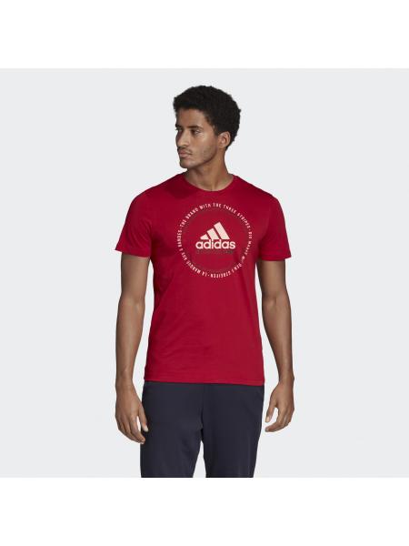 Мужская футболка Adidas Must Haves Emblem - ED7274