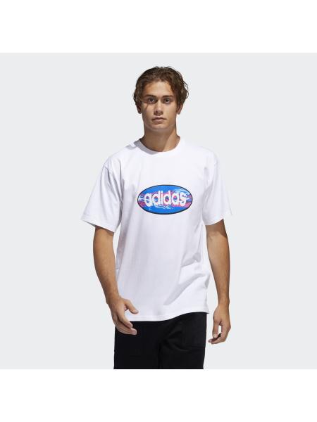 Мужская футболка Adidas Oval Tee - FM1436