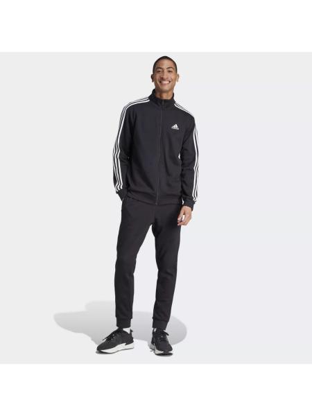 Мужской костюм Adidas Basic 3-Stripes Fleece Track Suit - IJ6067