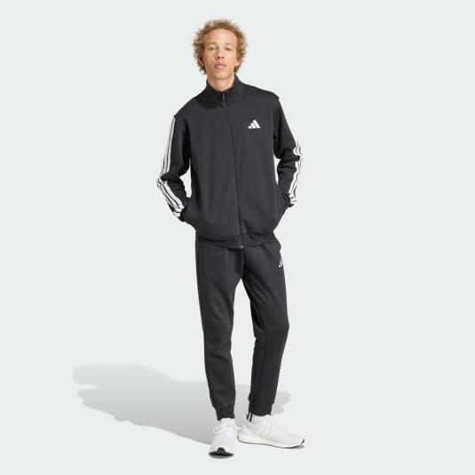 Мужской костюм Adidas Sportswear Basic 3-Stripes Fleece Track Suit - JI8878