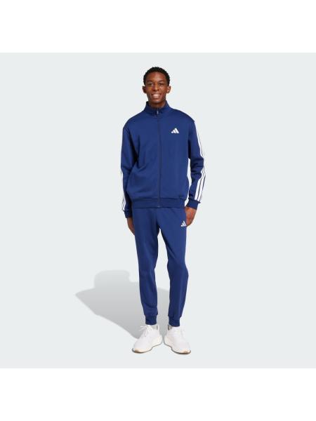 Мужской костюм Adidas Sportswear Basic 3-Stripes Fleece Track Suit - JI8882