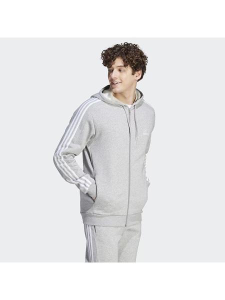 Мужской реглан Adidas Essentials Fleece 3-Stripes Full-Zip - IJ6479