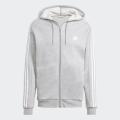 Мужской реглан Adidas Essentials Fleece 3-Stripes Full-Zip - IJ6479