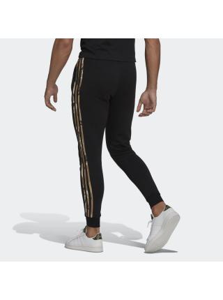 Мужские штаны Adidas Essentials Fleece Camo-Print - GV2125