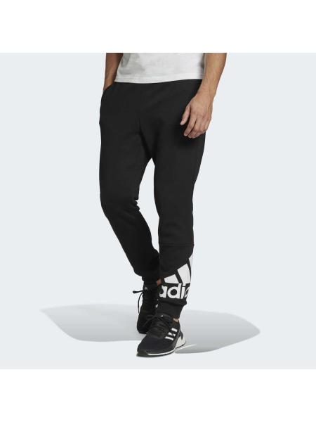 Мужские штаны Adidas Essentials Fleece Tapered Cuff Logo Pant - GK8966
