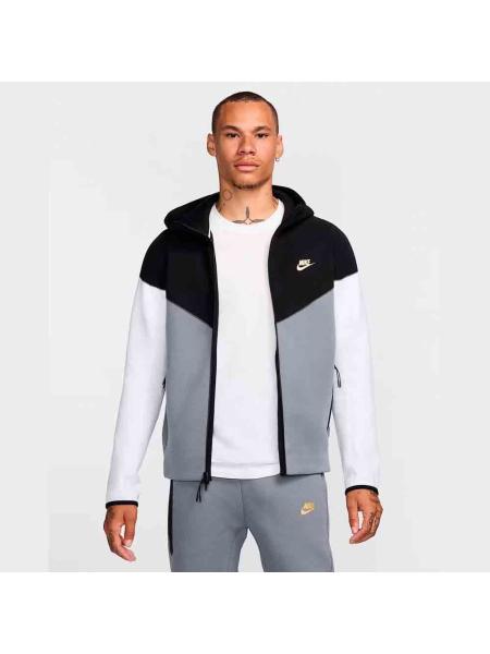 Мужская толстовка Nike Tech Fleece Fz Wr - FZ4709-011