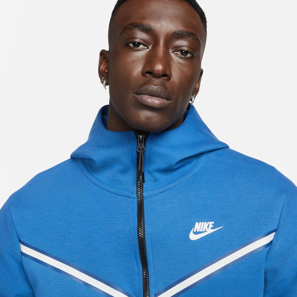 Мужская толстовка Nike Tech Fleece Hoodie Fz Wr - CU4489-407 в