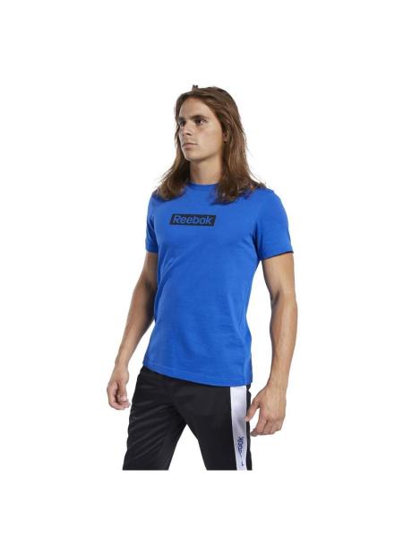 Мужская футболка Reebok Essentials Linear Logo Tee - FK6168