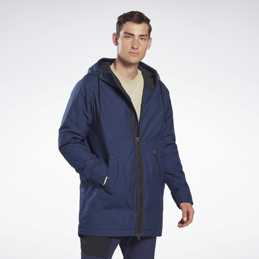 Купить Мужская куртка Reebok Outerwear Urban Fleece Parka - FU1684