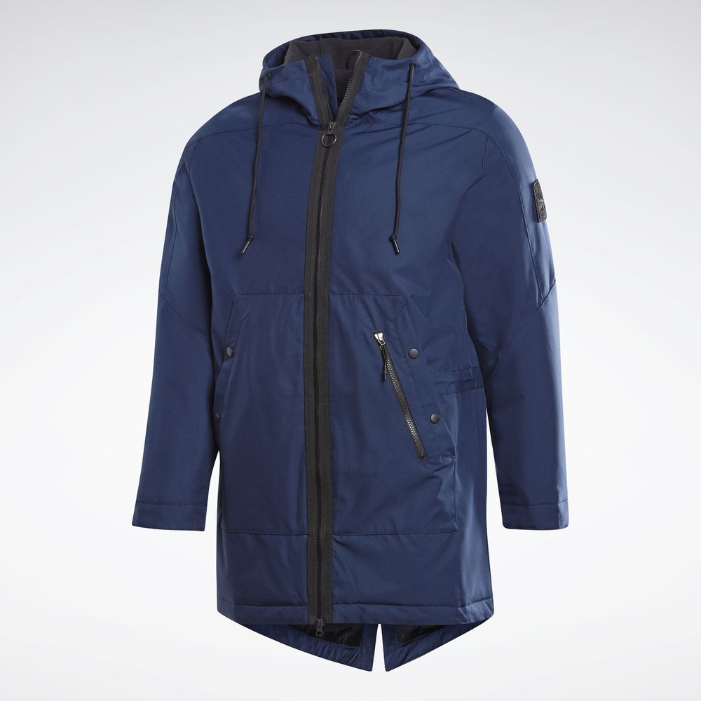 Купить Мужская куртка Reebok Outerwear Urban Fleece Parka - FU1684