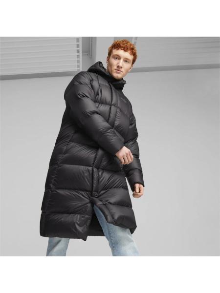 Мужская куртка Puma Long Hooded Down Coat - 675377-01