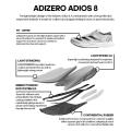 Женские кроссовки Adidas Adizero Adios 8 W - ID6905