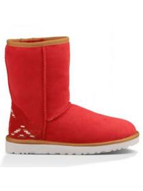 Женские сапоги UGG Classic Short Rustic Weave W01