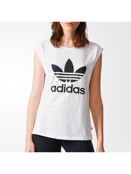 Женская футболка Adidas Boyfriend Trefoil - BP5471
