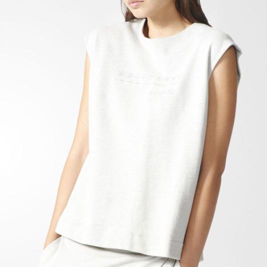 Женская футболка Adidas Crop Sleeve - BK2278