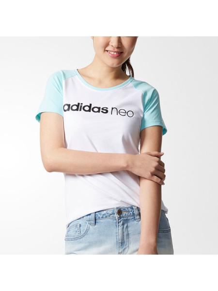Женская футболка Adidas Neo Logo RGLN - BK6931