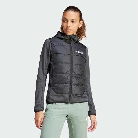 Женская куртка Adidas Terrex Multi Hybrid Insulated Hooded Jacket - IR7882