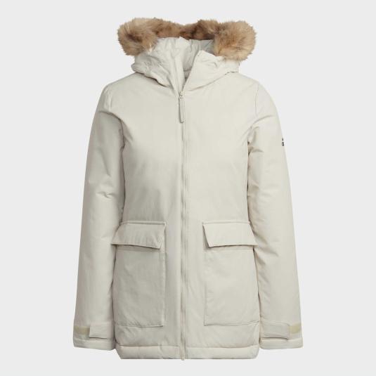 Женская куртка Adidas Utilitas Hooded Parka - HG8716